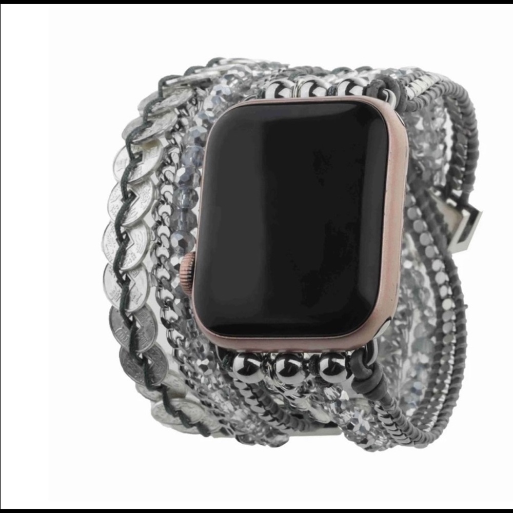 Victoria Emerson wrap bracelet-style Apple Watch band